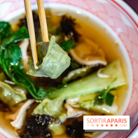 Nouilles Ban Ban restaurant  -  soupe de raviolis