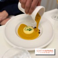 Elsass - Velouté potimarron, royale munster