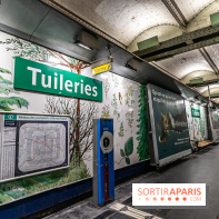 Le Métro Tuileries en mode végétal -  A7C5661