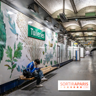 Le Métro Tuileries en mode végétal -  A7C5666