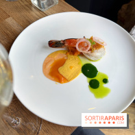 Korus - Crevette, clémentine, carotte