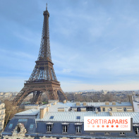 Visuel Paris 15e - Tour Eiffel hiver toits paris