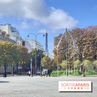 Visuel Paris 8e - Champs Elysées Tour Eiffel automne