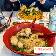 New Hao Khoan, le restaurant chinois et vietnamien, valeur sûre du 13e - soupe de nouilles et raviolis aux crevettes