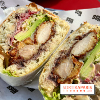 Kiss - Sandwich poulet frit, avocat, focaccia