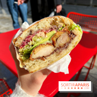 Kiss - Sandwich poulet frit, avocat, focaccia