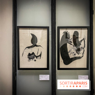 Exposition Sumi et Motion de la calligraphe japonaise Aya Wada à la galerie La Lison