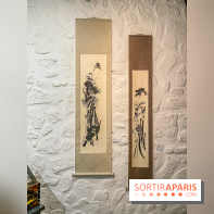 Exposition Sumi et Motion de la calligraphe japonaise Aya Wada à la galerie La Lison