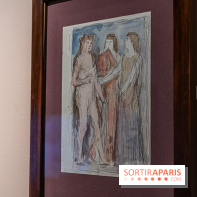 Exposition Henry Cros au Musée des Arts Décoratifs, sculpteur et dessinateur