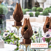L'oeuf de Pâques fleur du George V Paris par Michael Bartocetti 2024