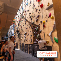 Climbing District Saint-Lazare, la salle d'escalade et espace coworking cachée dans une chapelle -  A7C8012