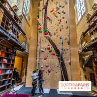 Climbing District Saint-Lazare, la salle d'escalade et espace coworking cachée dans une chapelle -  A7C8018