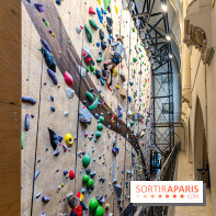 Climbing District Saint-Lazare, la salle d'escalade et espace coworking cachée dans une chapelle