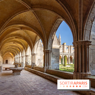 L'Abbaye de Royaumont - les photos -  Galerie ouest du cloître