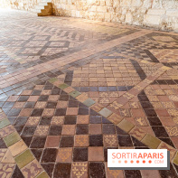 L'Abbaye de Royaumont - les photos -  dalles