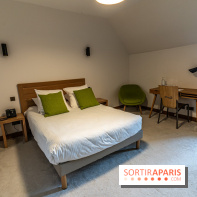 L'Abbaye de Royaumont - les photos -  chambre hotel