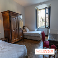 L'Abbaye de Royaumont - les photos -  chambre hotel