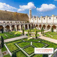L'Abbaye de Royaumont - les photos -  jardin - bâtiment des moines