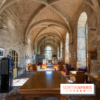L'Abbaye de Royaumont - les photos -  café et salle de séminaire