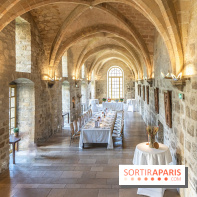 L'Abbaye de Royaumont - les photos -  la table de Royaumont