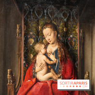 Exposition Revoir Van Eyck, La Vierge du chancelier Rolin au Musée du Louvre