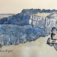 Une exposition gratuite ainsi qu'une vente d'œuvres d'art au profit de Curie - Suicide point