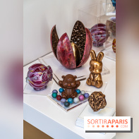 Oeuf Joyaux et chocolats de Pâques de Jade Génin 2024