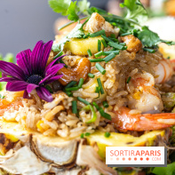 Didi Saigon, le restaurant vietnamien de Villiers sur Marne (94) -  riz sauté aux crevettes et ananas