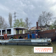Croisière olympique sur l'île Saint-Denis - péniches Gennevilliers