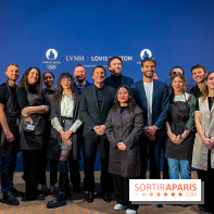 Malles Médailles et Torches des Jeux Olympiques de Paris 2024 griffées Louis Vuitton