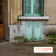 Insolite, la façade originale de la rue Blomet Paris 15e - photos -  A7C9549