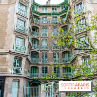 Insolite, la façade originale de la rue Blomet Paris 15e - photos