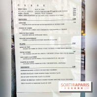 Caillebotte Bistrot Gourmand, la pépite du 9e - carte - menu