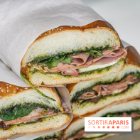 La Pâtisserie éphémère d'Aurélien Cohen à Paris - sandwich