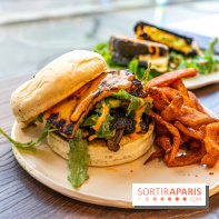 Seven Heaven, le coffee shop dog's friendly et kid's friendly de Paris 11e -  bao bao burger