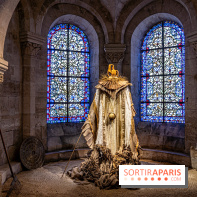 La Trêve la Basilique Saint-Denis, l'exposition costumes et photos de Sophie Comtet Kouyaté en mode jeux Olympique en Grèce Antique -  A7C0679 HDR