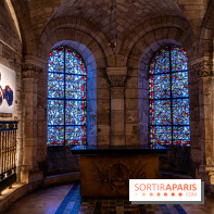 La Trêve la Basilique Saint-Denis, l'exposition costumes et photos de Sophie Comtet Kouyaté en mode jeux Olympique en Grèce Antique