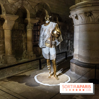 La Trêve la Basilique Saint-Denis, l'exposition costumes et photos de Sophie Comtet Kouyaté en mode jeux Olympique en Grèce Antique
