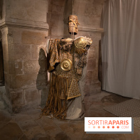 La Trêve la Basilique Saint-Denis, l'exposition costumes et photos de Sophie Comtet Kouyaté en mode jeux Olympique en Grèce Antique
