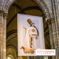 La Trêve la Basilique Saint-Denis, l'exposition costumes et photos de Sophie Comtet Kouyaté en mode jeux Olympique en Grèce Antique