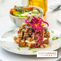Le Café Mirette, l'excellent resto à la Fondation Pernod, côté Gare Saint-Lazare -  pulled pork