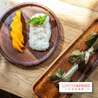 Q Bar, le bistrot et restaurant Thaïlandais à Paris -  dessert - mango sticky rice