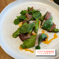 Brion - Asperges, ricotta fumée, maquereaux