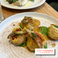 Brion - Ravioles morue et poulpe