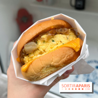 Round Egg Buns - Sandwich oeufs brouillés