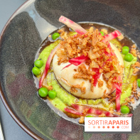 LArchimede - Burrata, dip de petit pois