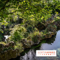 Parc du Dr Fauvel à Villennes sur Seine, grotte et cascades