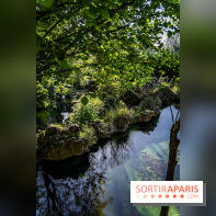 Parc du Dr Fauvel à Villennes sur Seine, grotte et cascades