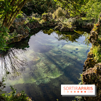 Parc du Dr Fauvel à Villennes sur Seine, grotte et cascades