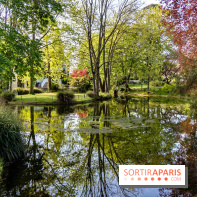 Parc du Dr Fauvel à Villennes sur Seine, grotte et cascades